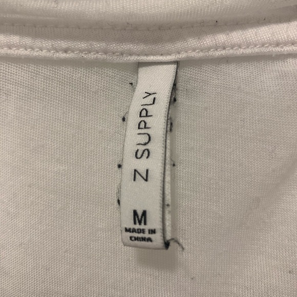 Z Supply White tee - Picture 2 of 3